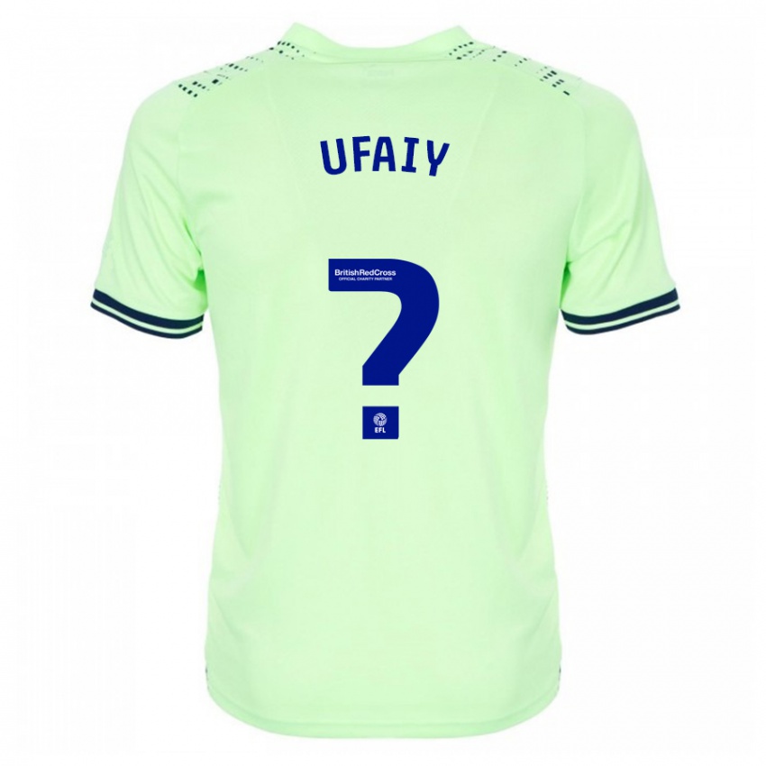 Bambino Maglia Kevin Ufaiy #0 Marina Militare Kit Gara Away 2023/24 Maglietta