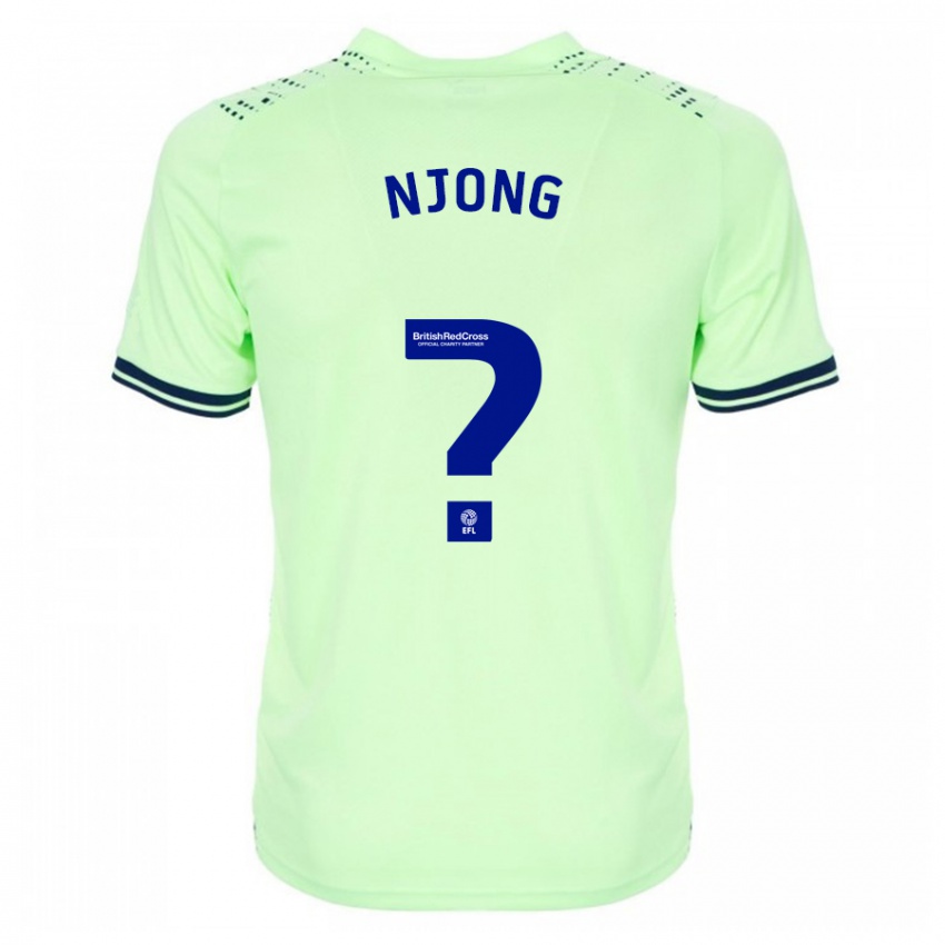 Bambino Maglia Alessandro Njong #0 Marina Militare Kit Gara Away 2023/24 Maglietta