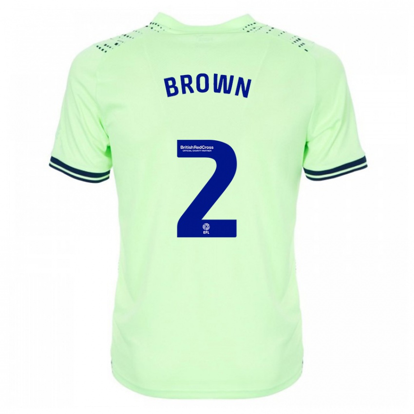 Bambino Maglia Ashlee Brown #2 Marina Militare Kit Gara Away 2023/24 Maglietta