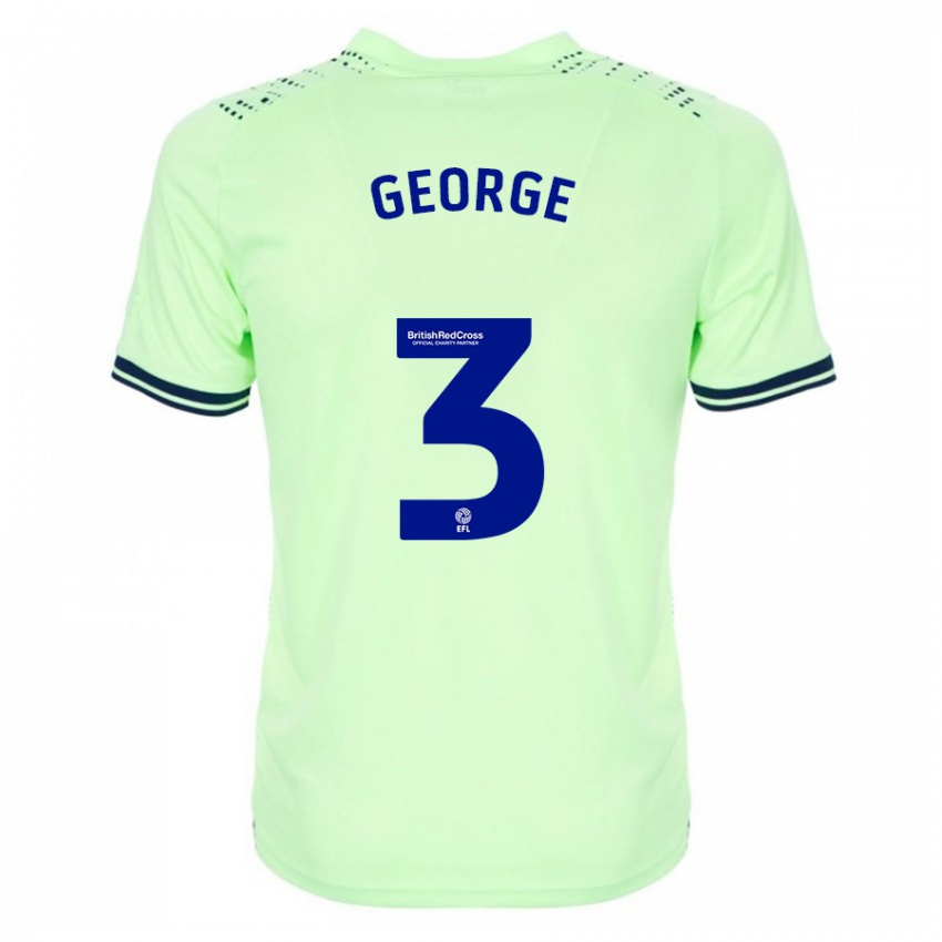 Bambino Maglia Hannah George #3 Marina Militare Kit Gara Away 2023/24 Maglietta