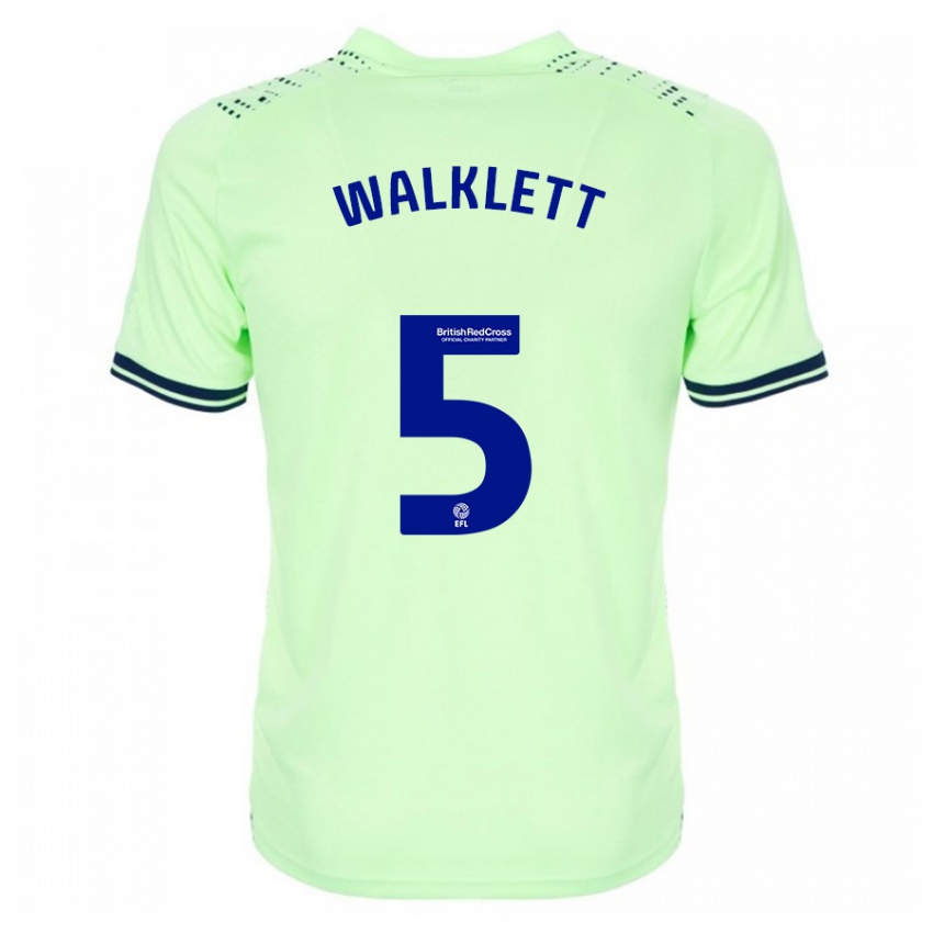 Bambino Maglia Kerry Walklett #5 Marina Militare Kit Gara Away 2023/24 Maglietta