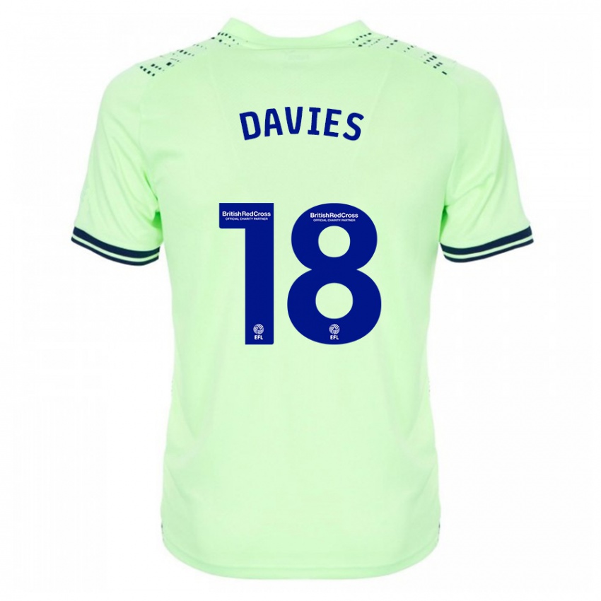 Bambino Maglia Jessica Davies #18 Marina Militare Kit Gara Away 2023/24 Maglietta