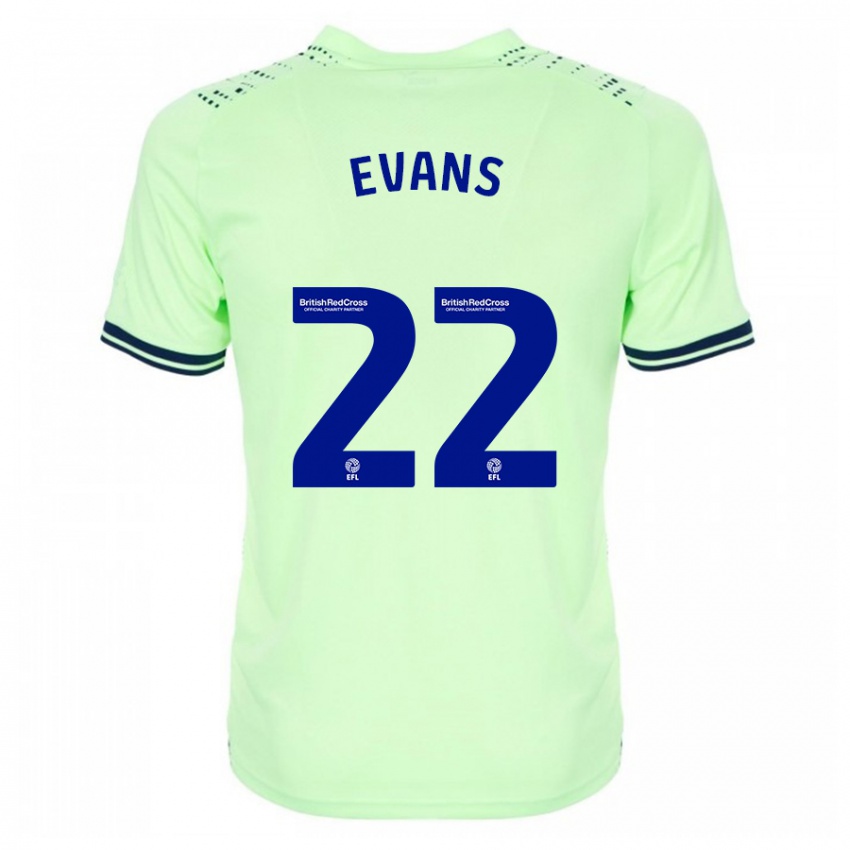 Bambino Maglia Kate Evans #22 Marina Militare Kit Gara Away 2023/24 Maglietta