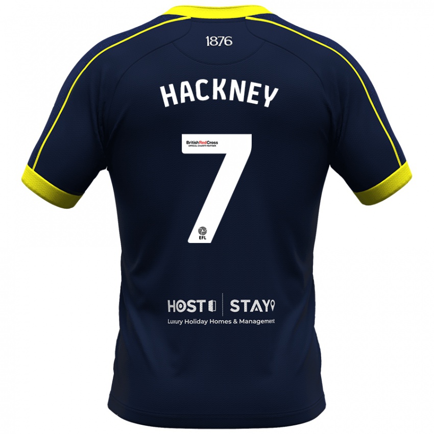 Bambino Maglia Hayden Hackney #7 Marina Militare Kit Gara Away 2023/24 Maglietta