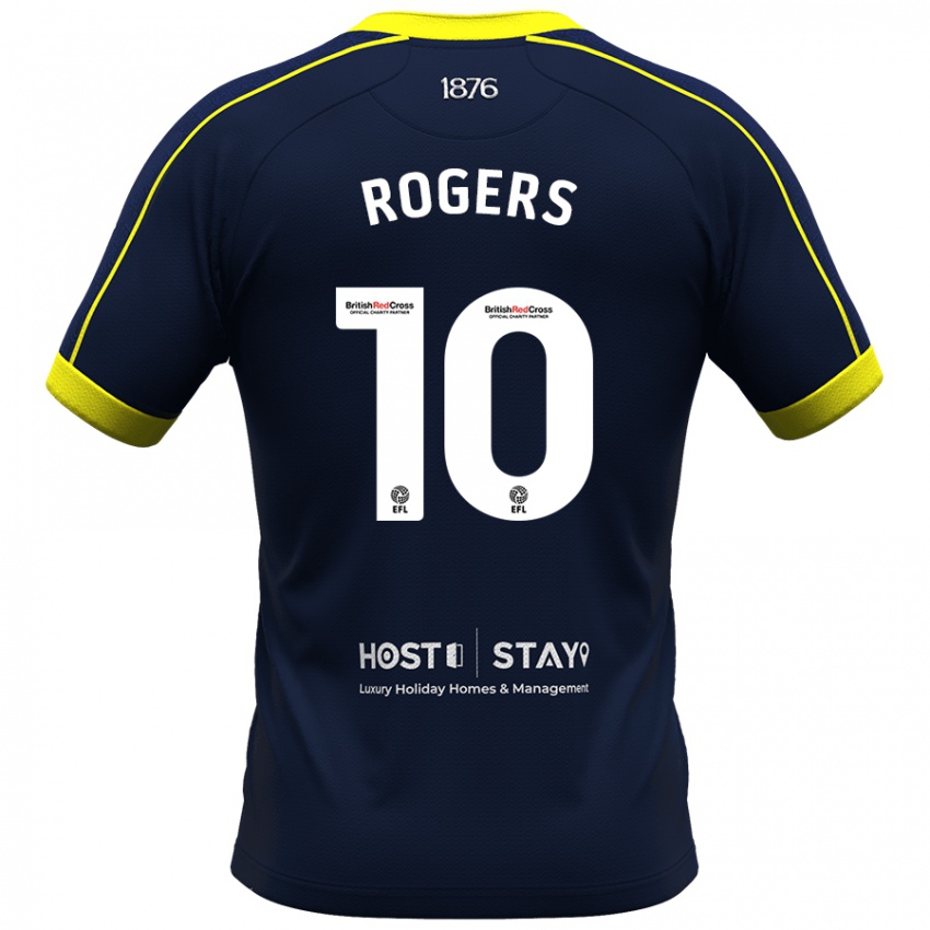 Bambino Maglia Morgan Rogers #10 Marina Militare Kit Gara Away 2023/24 Maglietta