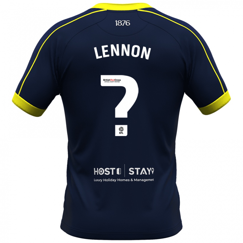 Bambino Maglia Charlie Lennon #0 Marina Militare Kit Gara Away 2023/24 Maglietta