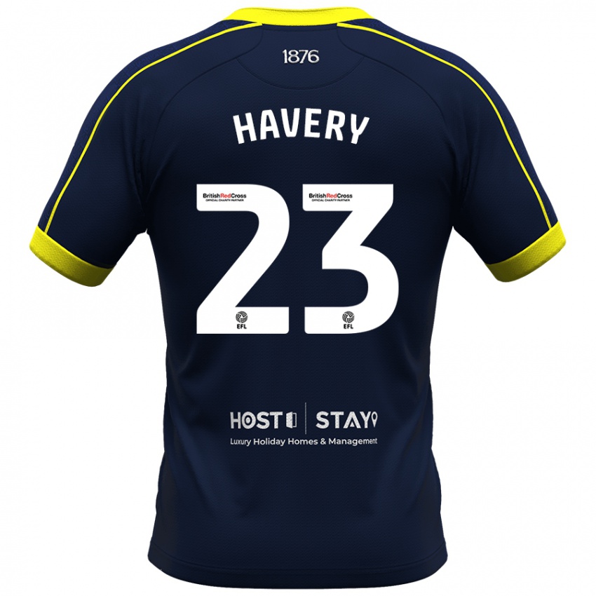 Bambino Maglia Nicole Havery #23 Marina Militare Kit Gara Away 2023/24 Maglietta