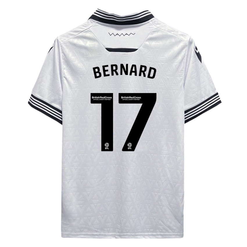 Bambino Maglia Di'shon Bernard #17 Bianco Kit Gara Away 2023/24 Maglietta