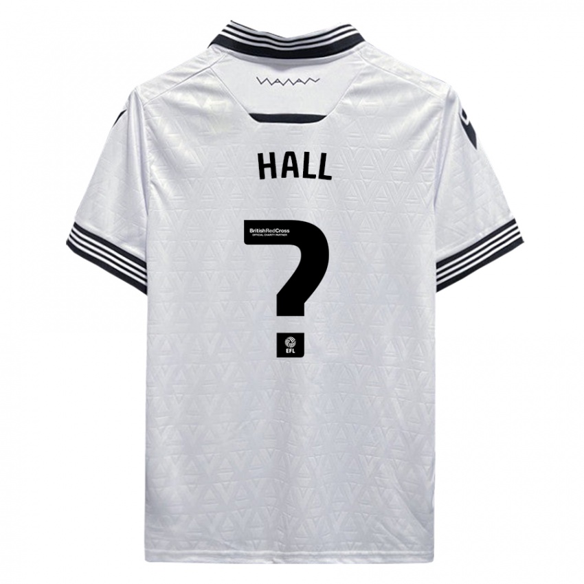 Bambino Maglia Jack Hall #0 Bianco Kit Gara Away 2023/24 Maglietta