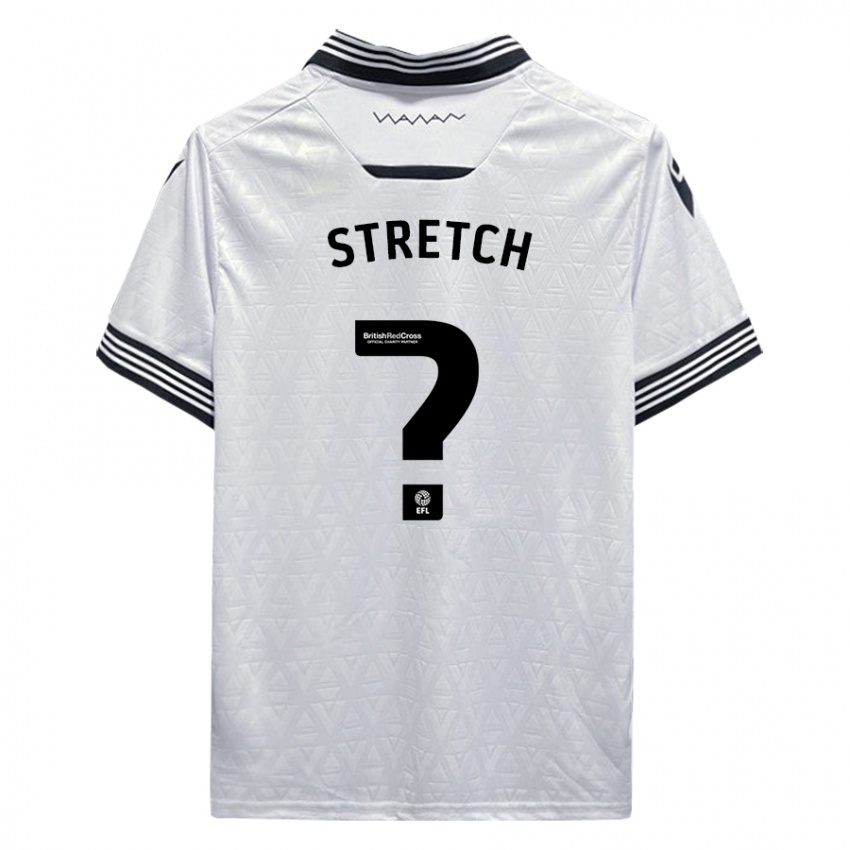 Bambino Maglia Logan Stretch #0 Bianco Kit Gara Away 2023/24 Maglietta