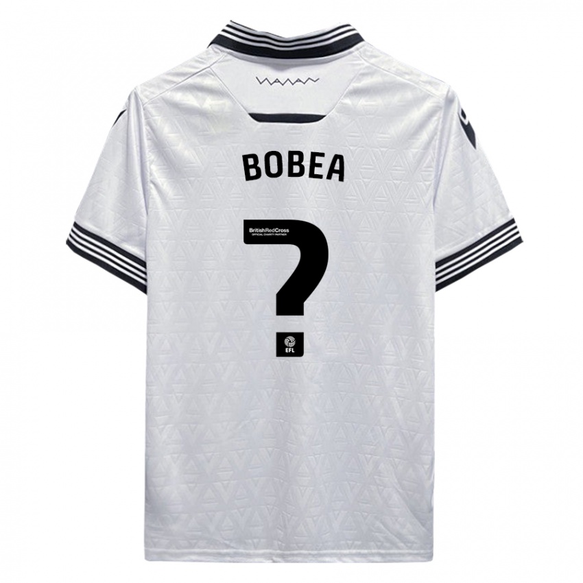 Bambino Maglia Mario Bobea #0 Bianco Kit Gara Away 2023/24 Maglietta