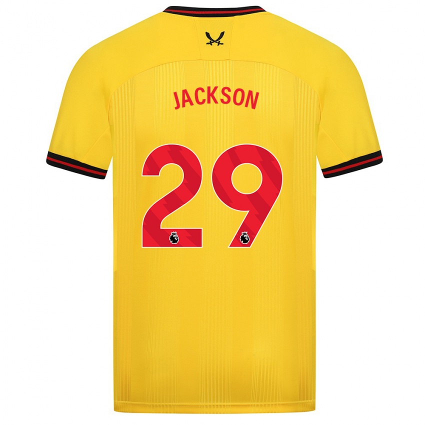 Bambino Maglia Fallon Olivia Connolly-Jackson #29 Giallo Kit Gara Away 2023/24 Maglietta