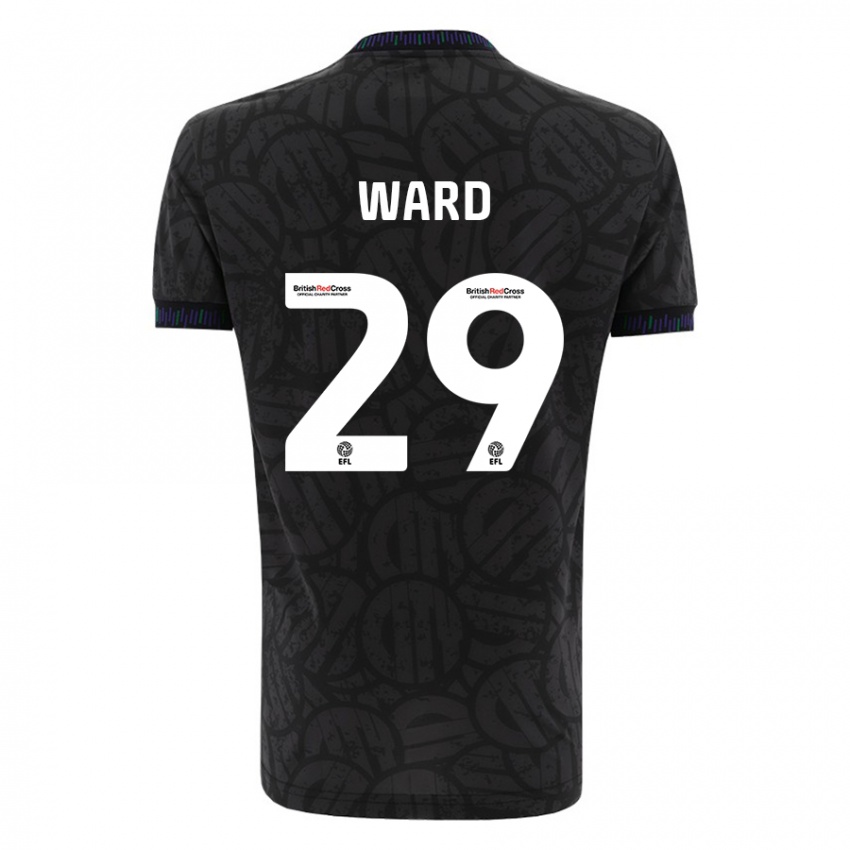 Bambino Maglia Mari Ward #29 Nero Kit Gara Away 2023/24 Maglietta