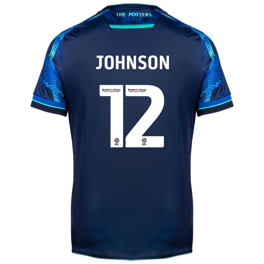 Bambino Maglia Daniel Johnson #12 Marina Militare Kit Gara Away 2023/24 Maglietta