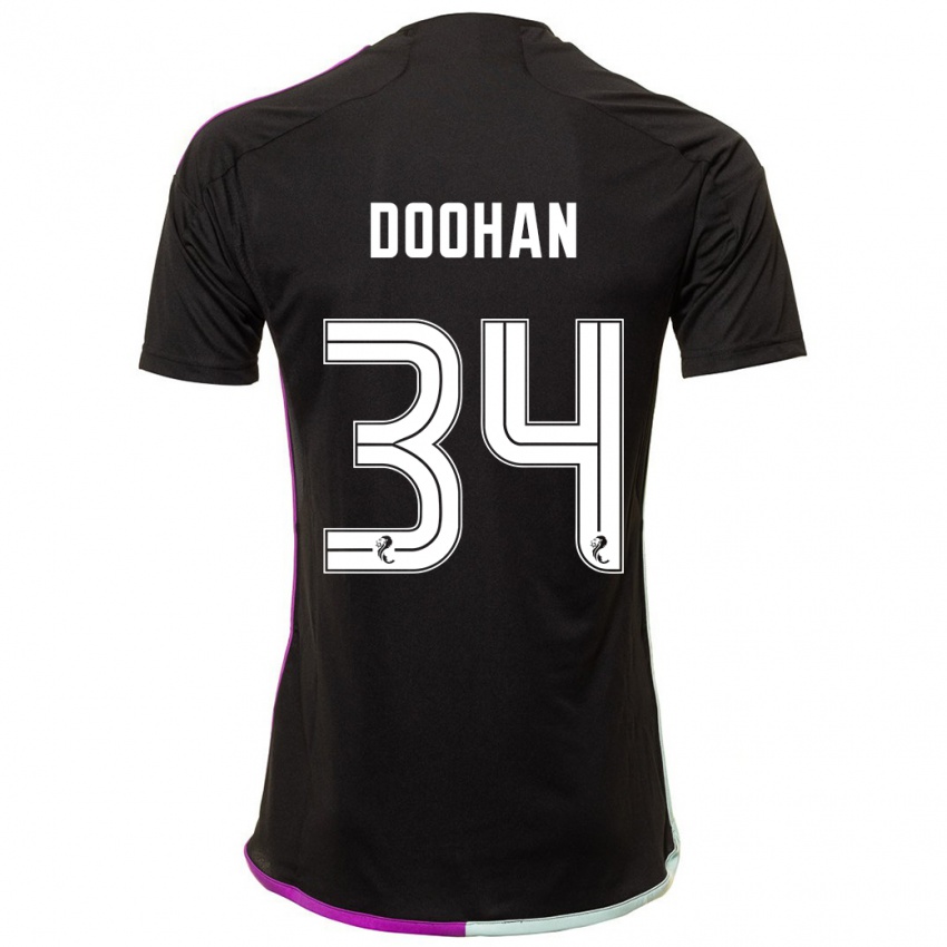 Bambino Maglia Ross Doohan #34 Nero Kit Gara Away 2023/24 Maglietta