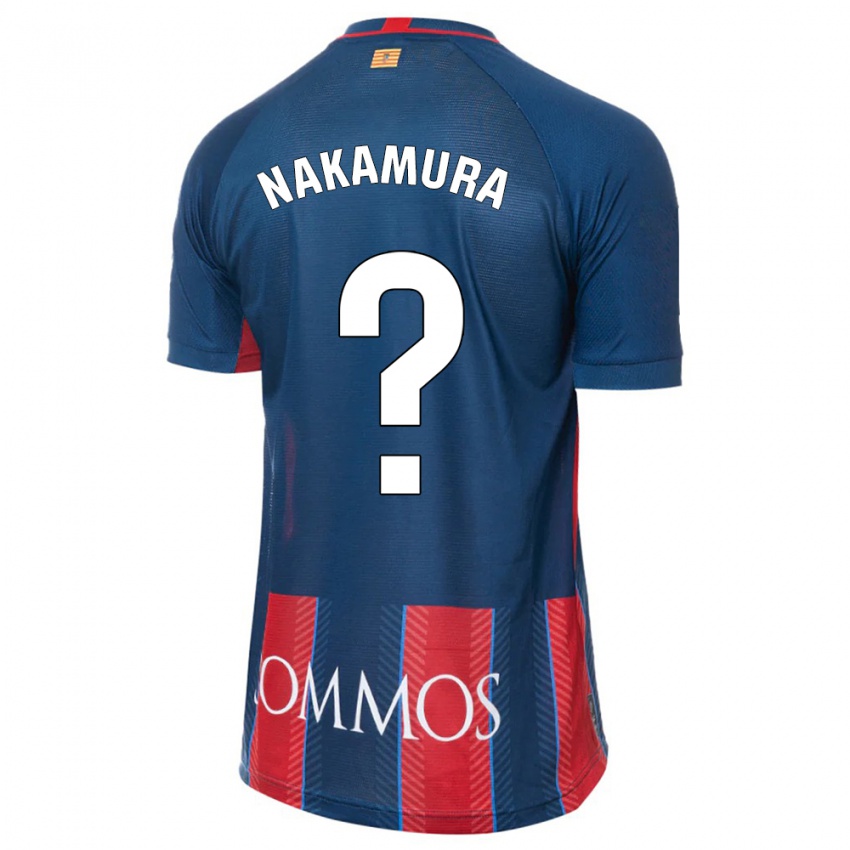 Uomo Maglia Togo Nakamura #0 Marina Militare Kit Gara Home 2023/24 Maglietta