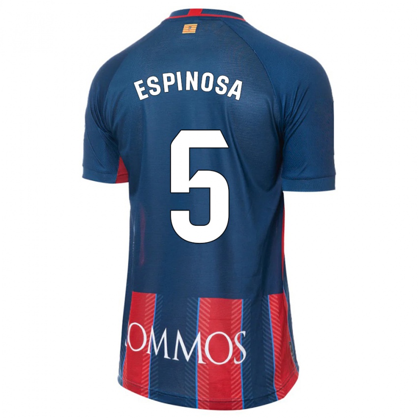 Uomo Maglia Diego Espinosa #5 Marina Militare Kit Gara Home 2023/24 Maglietta