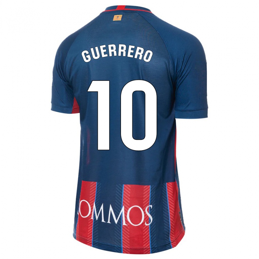 Uomo Maglia Fernando Guerrero #10 Marina Militare Kit Gara Home 2023/24 Maglietta