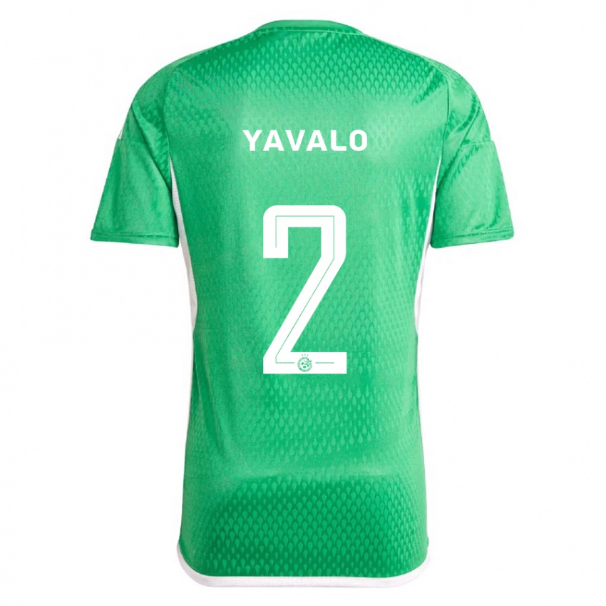 Uomo Maglia Gatachao Yavalo #2 Bianco Blu Kit Gara Home 2023/24 Maglietta