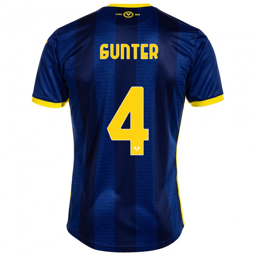 Uomo Maglia Koray Günter #4 Marina Militare Kit Gara Home 2023/24 Maglietta