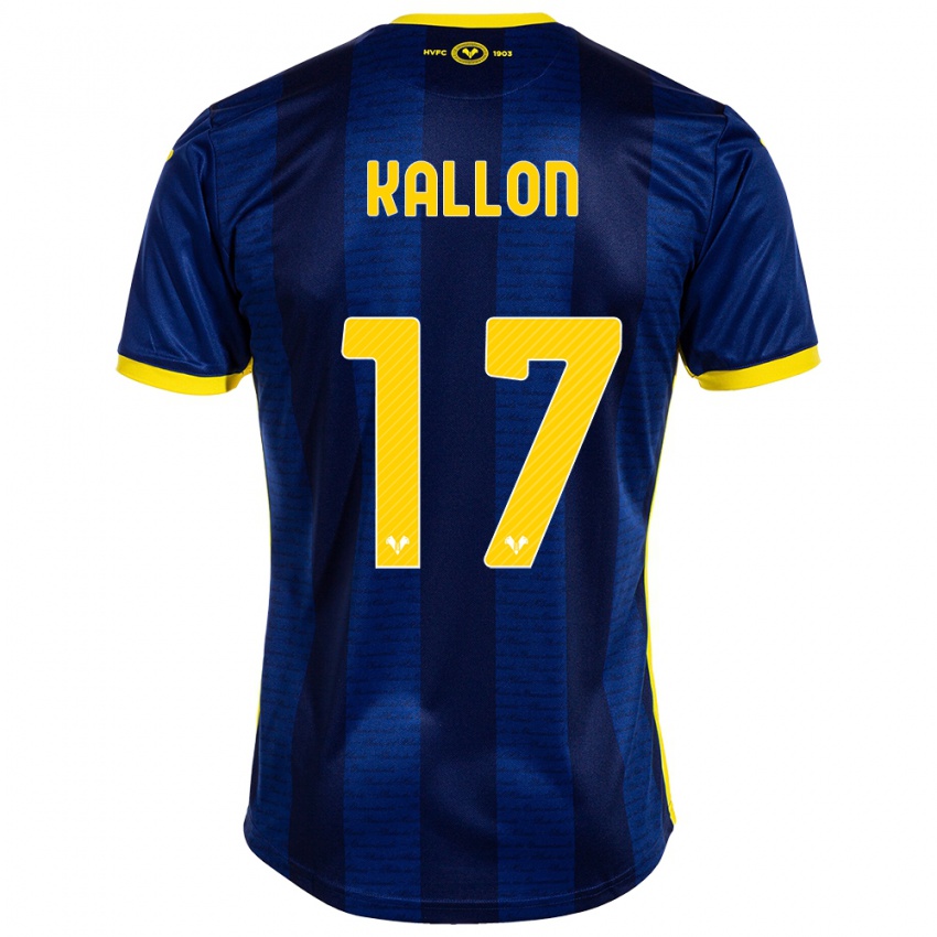 Uomo Maglia Yayah Kallon #17 Marina Militare Kit Gara Home 2023/24 Maglietta