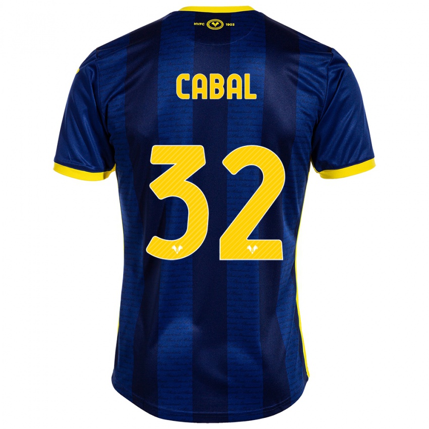 Uomo Maglia Juan Cabal #32 Marina Militare Kit Gara Home 2023/24 Maglietta