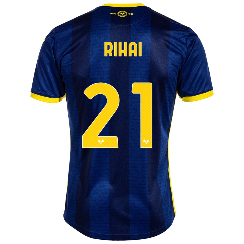 Uomo Maglia Aiman Rihai #21 Marina Militare Kit Gara Home 2023/24 Maglietta