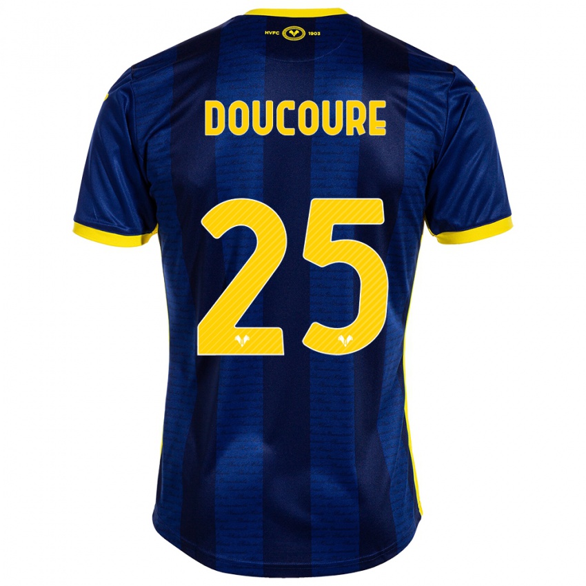 Uomo Maglia Mamedi Doucouré #25 Marina Militare Kit Gara Home 2023/24 Maglietta