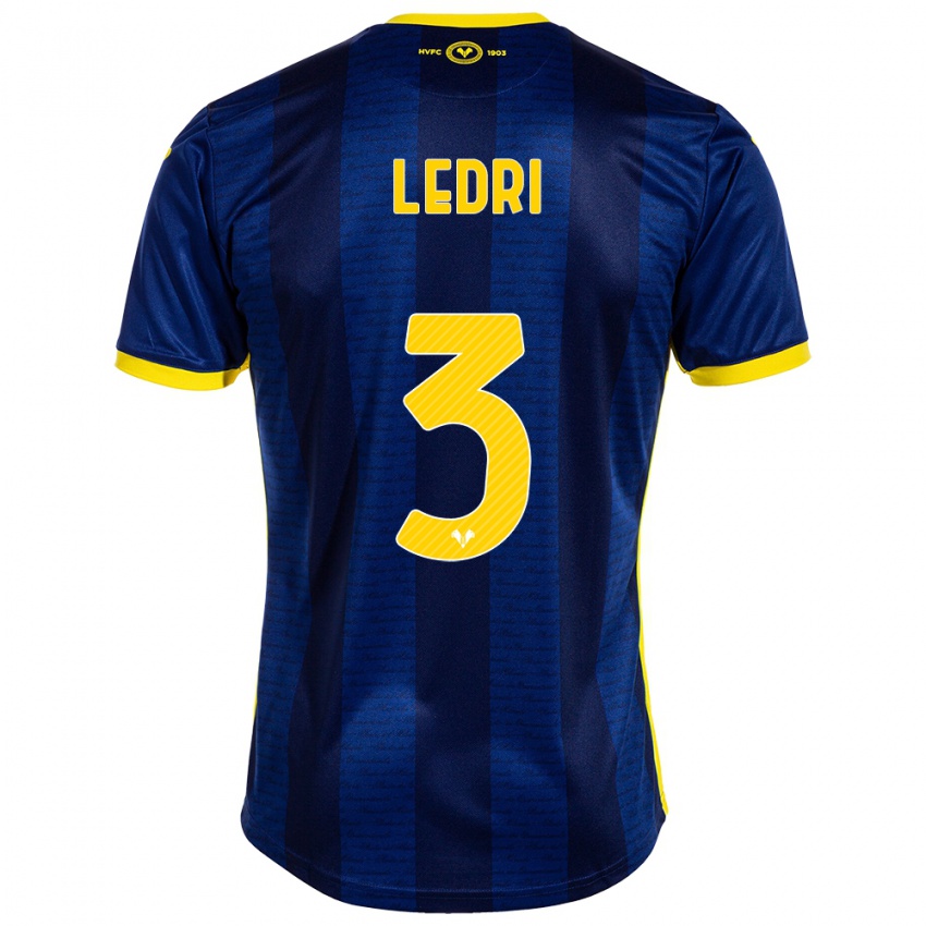 Uomo Maglia Michela Ledri #3 Marina Militare Kit Gara Home 2023/24 Maglietta