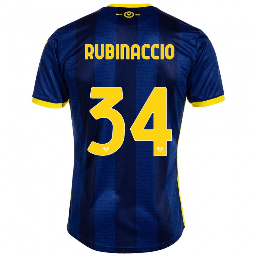 Uomo Maglia Nikol Rubinaccio #34 Marina Militare Kit Gara Home 2023/24 Maglietta