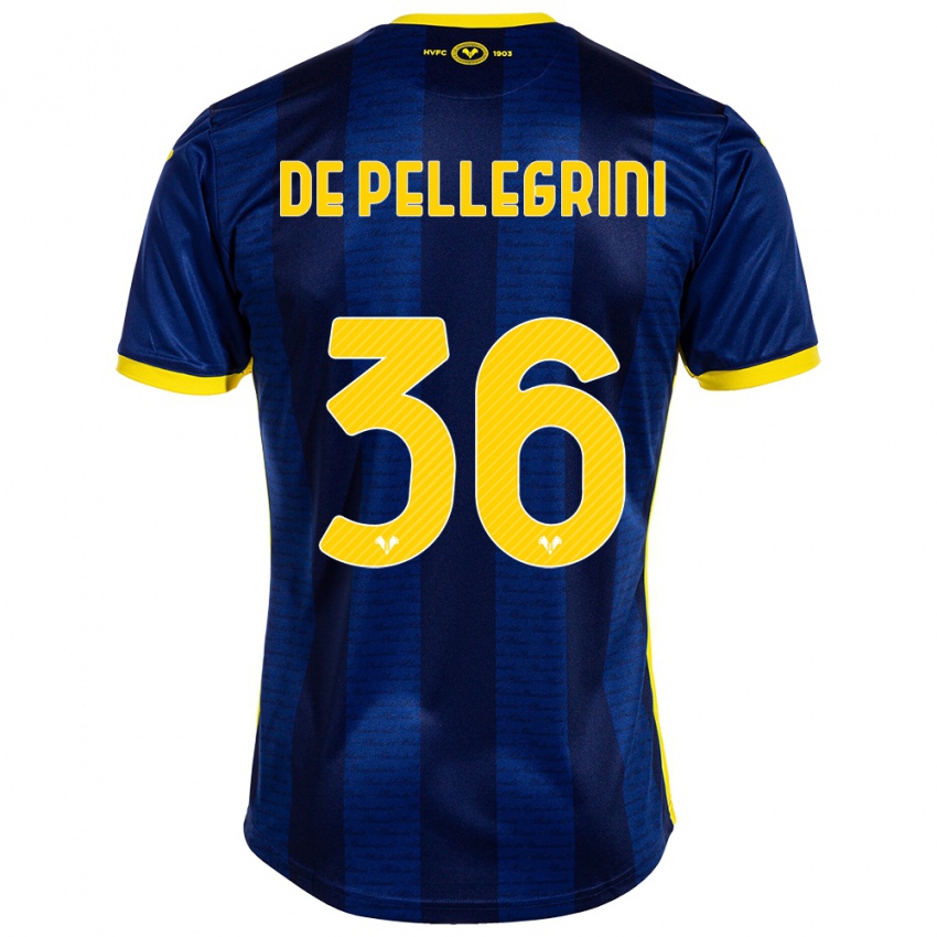 Uomo Maglia Erika De Pellegrini #36 Marina Militare Kit Gara Home 2023/24 Maglietta