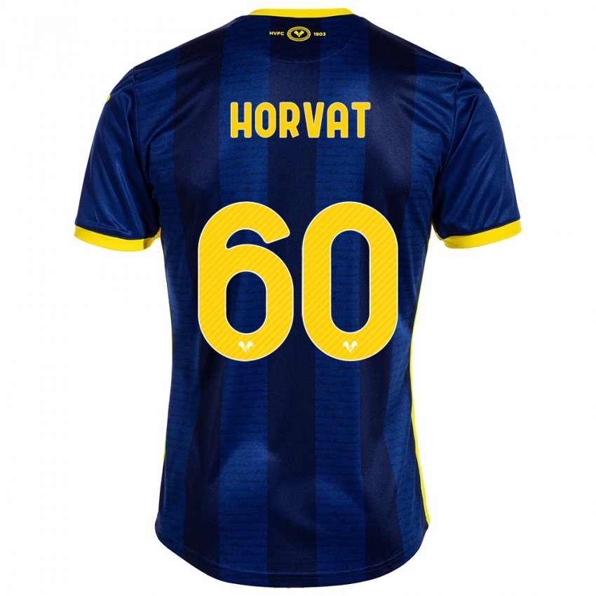 Uomo Maglia Mihaela Horvat #60 Marina Militare Kit Gara Home 2023/24 Maglietta