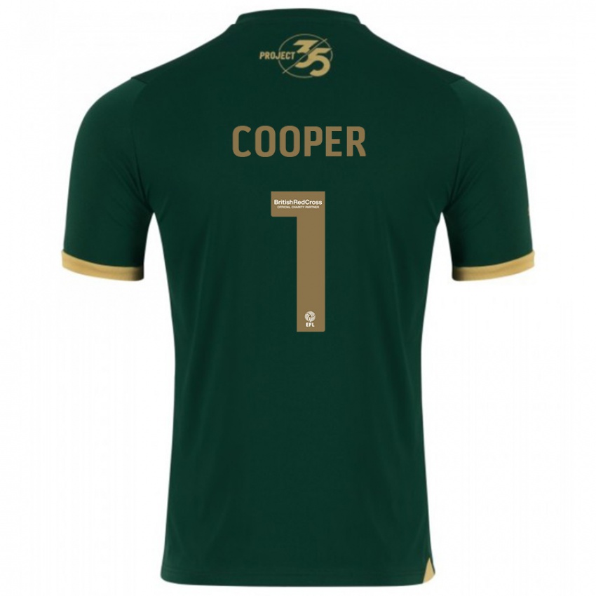 Uomo Maglia Michael Cooper #1 Verde Kit Gara Home 2023/24 Maglietta