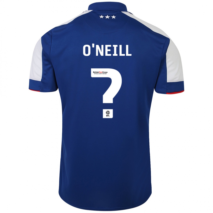 Uomo Maglia Seth O'neill #0 Blu Kit Gara Home 2023/24 Maglietta