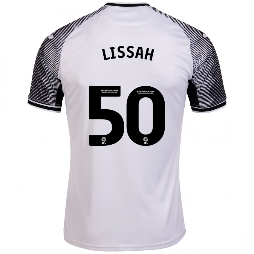 Uomo Maglia Filip Lissah #50 Bianco Kit Gara Home 2023/24 Maglietta