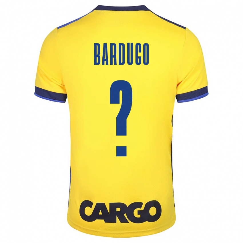 Uomo Maglia Ori Bardugo #0 Giallo Kit Gara Home 2023/24 Maglietta