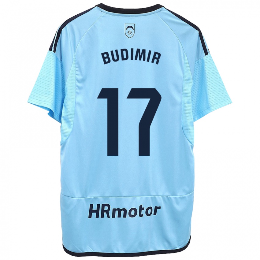 Uomo Maglia Ante Budimir #17 Blu Kit Gara Away 2023/24 Maglietta