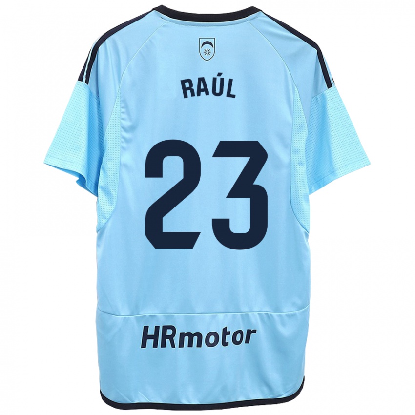 Uomo Maglia Raúl García #23 Blu Kit Gara Away 2023/24 Maglietta