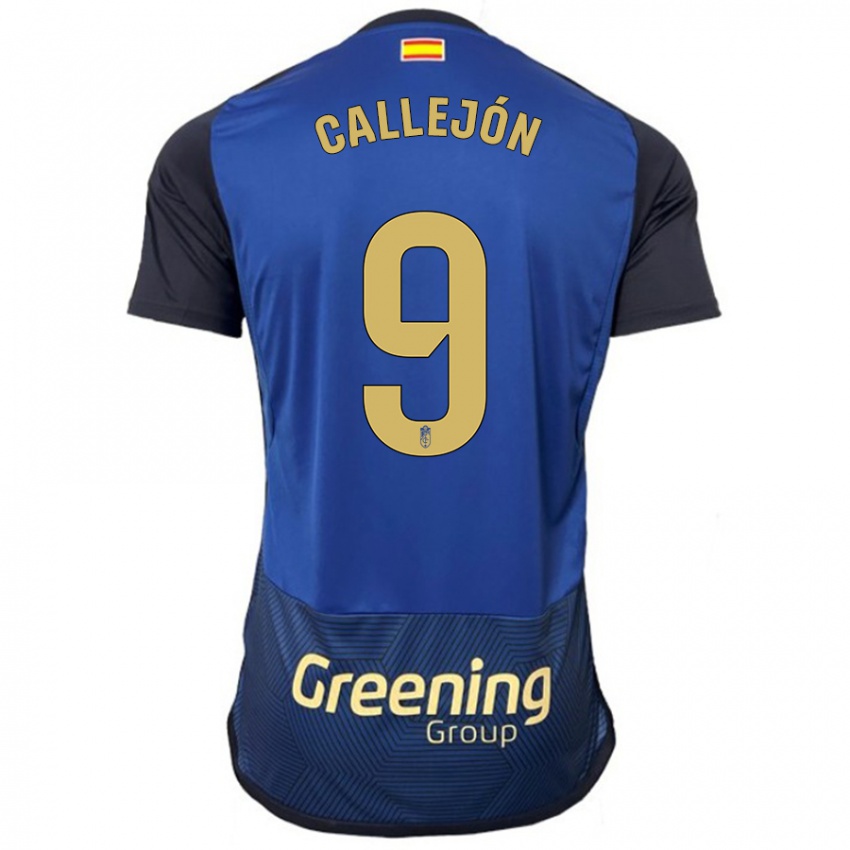 Uomo Maglia Jose Callejon #9 Marina Militare Kit Gara Away 2023/24 Maglietta