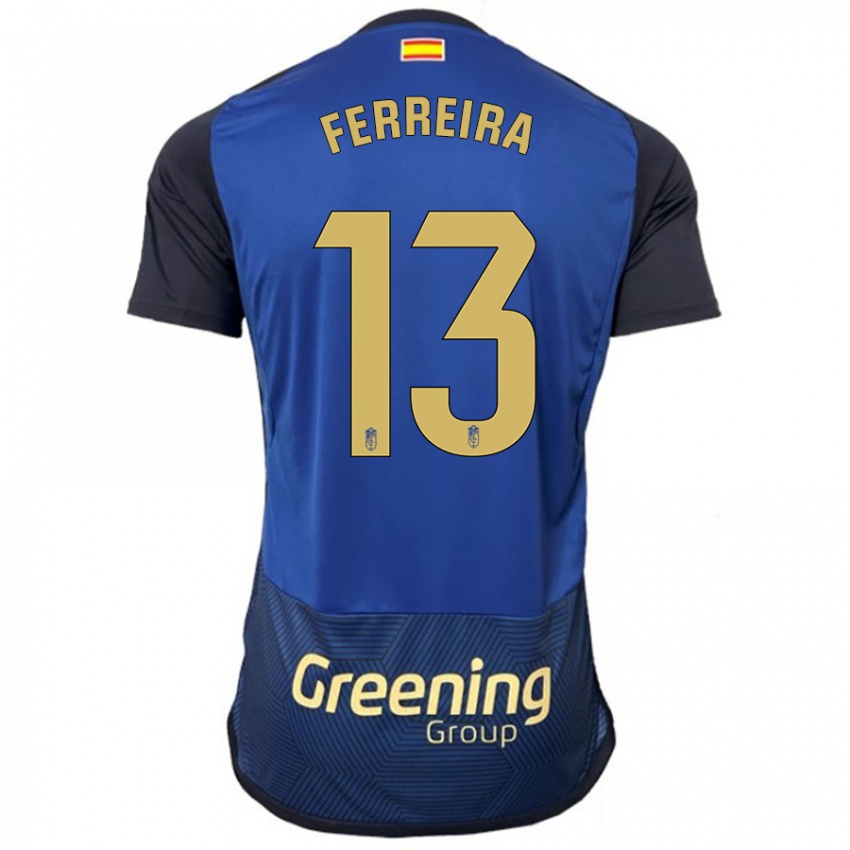 Uomo Maglia Andre Ferreira #13 Marina Militare Kit Gara Away 2023/24 Maglietta