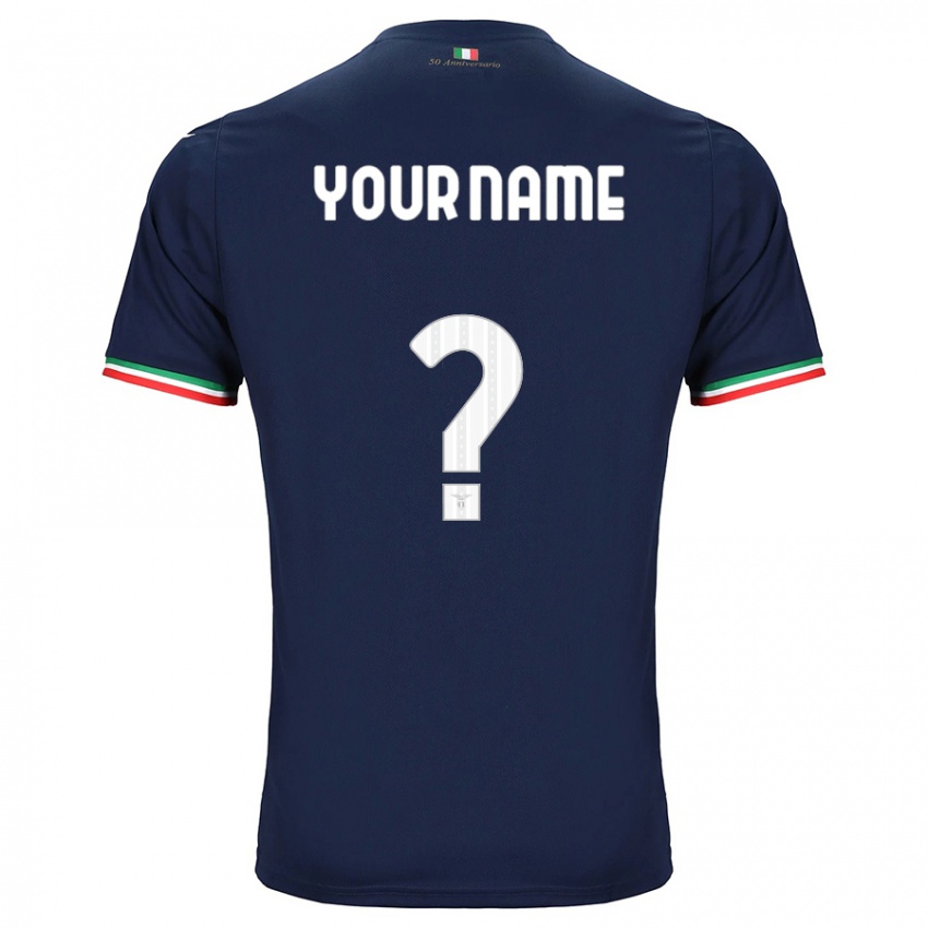 Uomo Maglia Il Tuo Nome #0 Marina Militare Kit Gara Away 2023/24 Maglietta