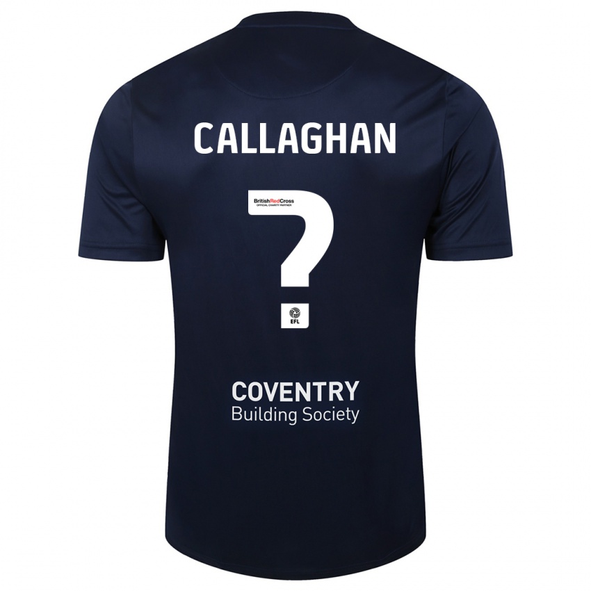 Uomo Maglia Charlie Callaghan #0 Marina Rossa Kit Gara Away 2023/24 Maglietta