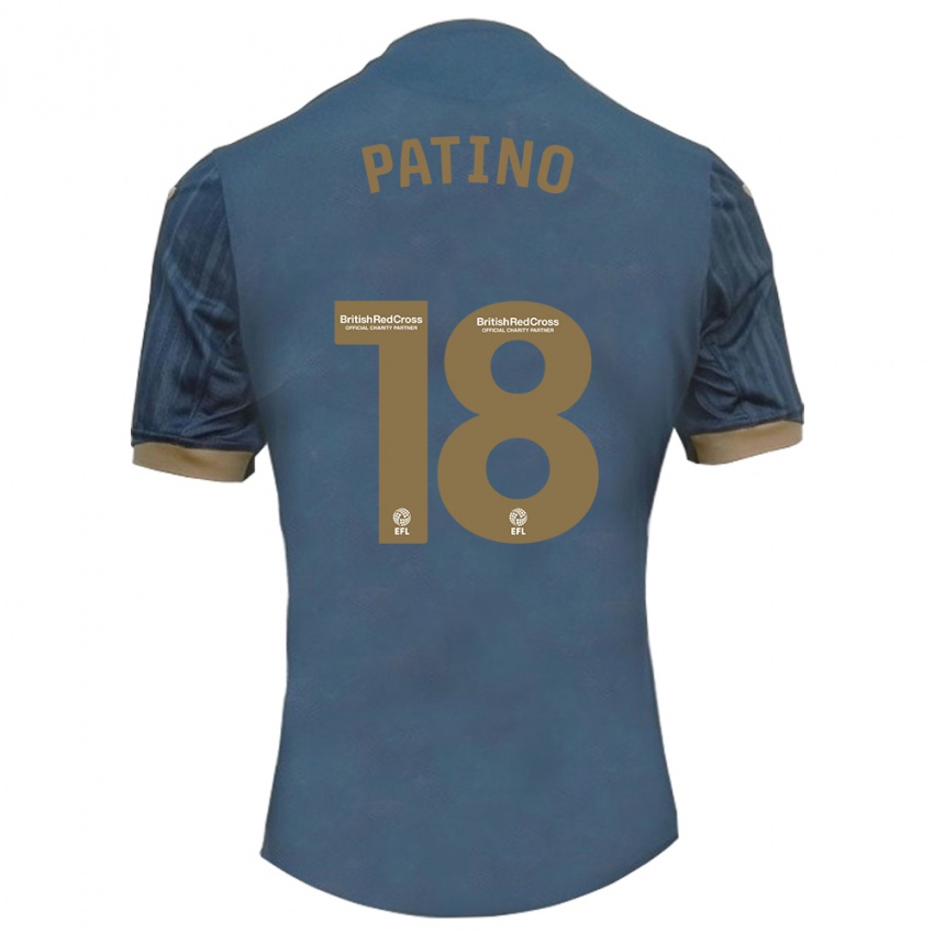 Uomo Maglia Charlie Patino #18 Verde Acqua Scuro Kit Gara Away 2023/24 Maglietta