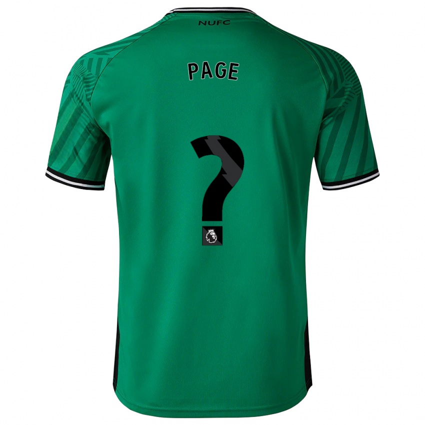 Uomo Maglia Eden Page #0 Verde Kit Gara Away 2023/24 Maglietta