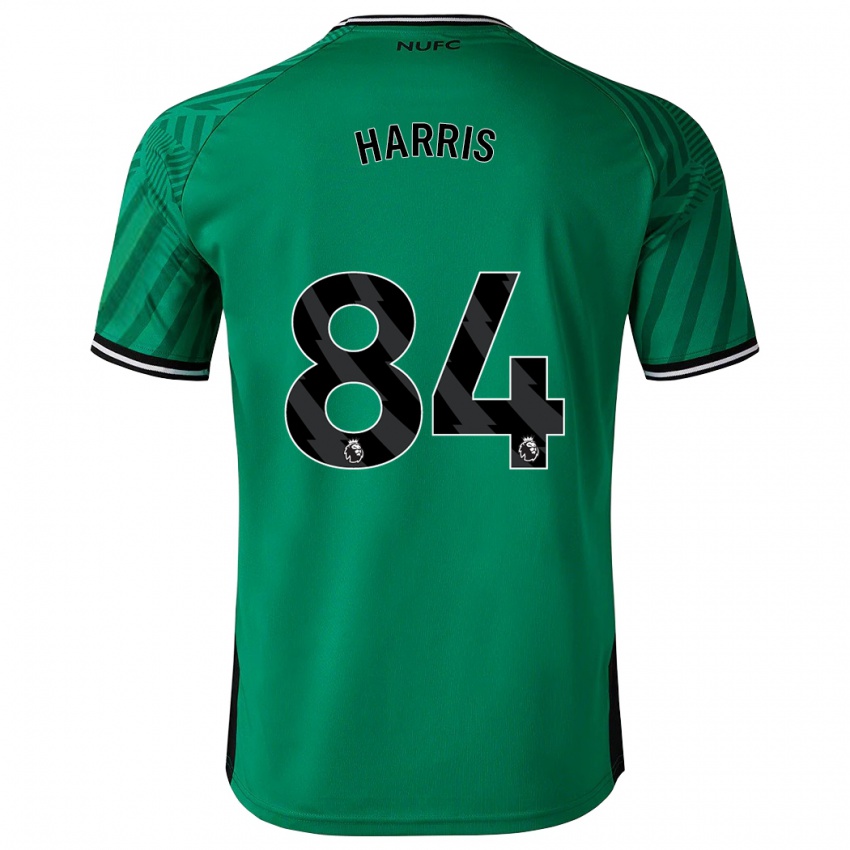 Uomo Maglia Aidan Harris #84 Verde Kit Gara Away 2023/24 Maglietta