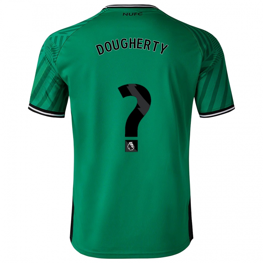 Uomo Maglia Ryan Dougherty #0 Verde Kit Gara Away 2023/24 Maglietta