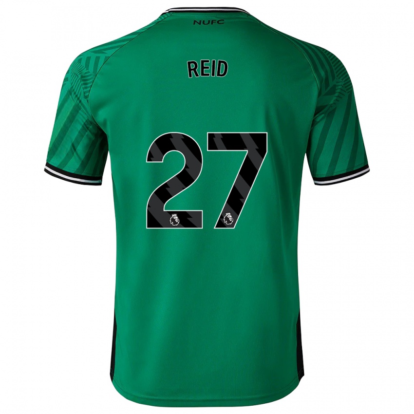 Uomo Maglia Hannah Reid #27 Verde Kit Gara Away 2023/24 Maglietta