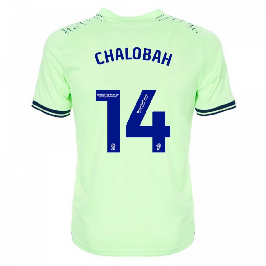 Uomo Maglia Nathaniel Chalobah #14 Marina Militare Kit Gara Away 2023/24 Maglietta