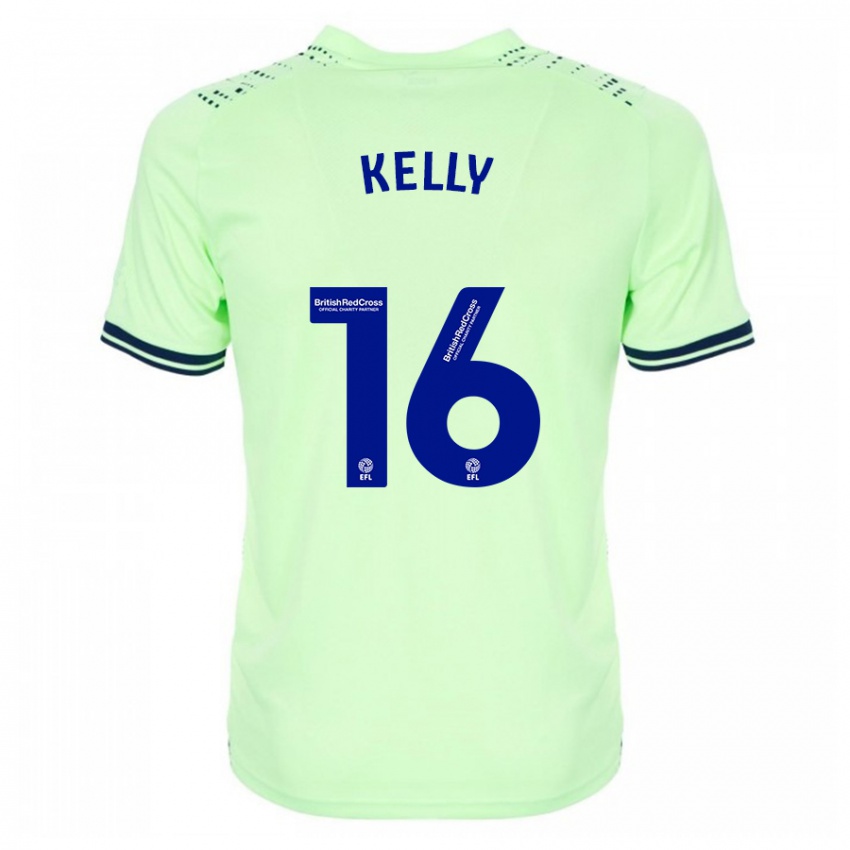 Uomo Maglia Martin Kelly #16 Marina Militare Kit Gara Away 2023/24 Maglietta