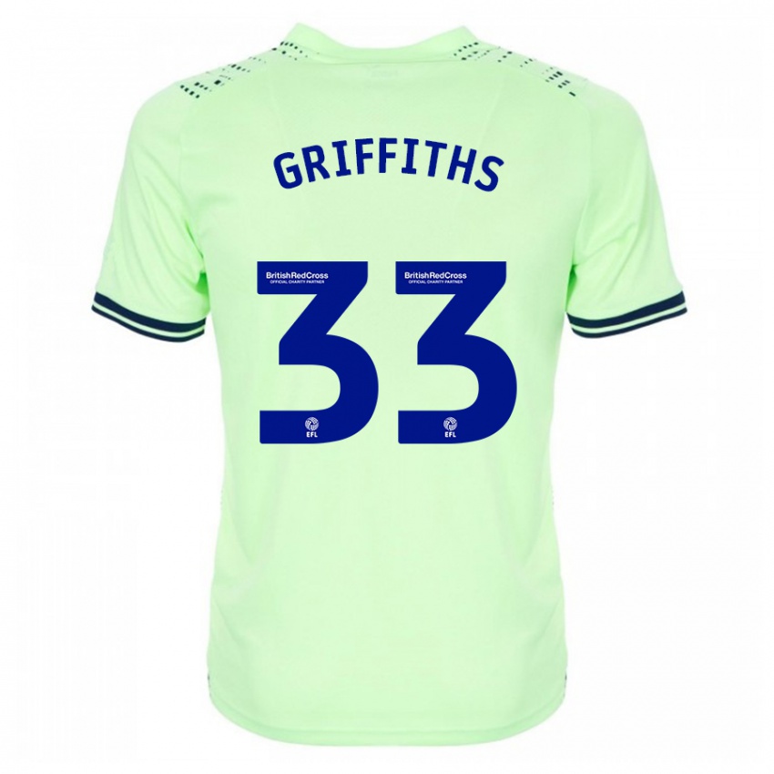 Uomo Maglia Josh Griffiths #33 Marina Militare Kit Gara Away 2023/24 Maglietta